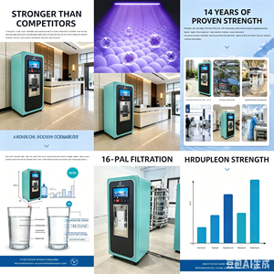 Hydrogen Rich Water Vending Station ISO Certified Cold Household Eco-Friendly High Hydrogen Content 3000-4000ppb One-stop - Product Image 5