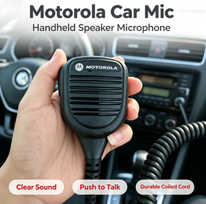 Microphone portable antidéflagrant <span class=keywords><strong>MOTOROLA</strong></span> PMMN4069 PMMN4069AL pour <span class=keywords><strong>talkie</strong></span>-<span class=keywords><strong>walkie</strong></span> APX2000 APX4000 APX400HX APX6000 APX8000 XPR7550E - Product Image 1