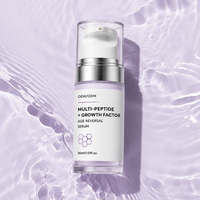 Sérum Visage Liquide Anti-Âge et Anti-Rides Multi-Peptides OEM ODM 30ml Raffermissant Lissant Soin de la Peau Marque Privée Pompe Airless