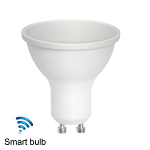 Inalámbrico WiFi inteligente <span class=keywords><strong>bombilla</strong></span> LED <span class=keywords><strong>bombilla</strong></span> regulable <span class=keywords><strong>GU10</strong></span> 3W 5W de Alexa de Amazon, asistente de Google - Product Image 2