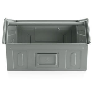 Fami FLS Acero 480x725x295mm doble cruz contenedor tolva de acero (6 uds) - Product Image 2