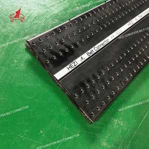 Connecteur de courroie transporteuse sans soudure à changement rapide <span class=keywords><strong>J6S</strong></span> Standard pour courroie transporteuse en caoutchouc avec vis et boulons, fixation rapide de courroie - Product Image 2