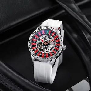 Montre de sport pour homme avec cadran rotatif, étanche, nouvelle collection, montre mécanique tendance pour homme - Product Image 4