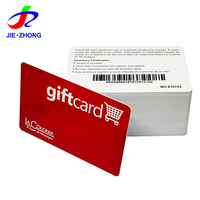 Tarjeta de Regalo de Membresía de Plástico PVC Negro Personalizada con Impresión a Todo Color, Código de Barras, Código QR y Logotipo