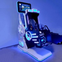 Ventas calientes 360 VR Simulador 720 Grados Realidad virtual Experiencia de vuelo 9D VR Juego Hogar Centro comercial Hecho PC duradero PVC