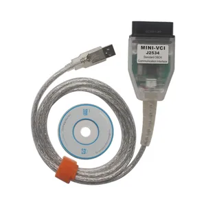 MINI VCI for T-oyota V16.00.017 Single Cable Support T-oyota TIS OEM Diagnostic Software