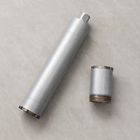 Foret diamanté détachable avec adaptateur réutilisable pour le perçage humide du béton, diamètre personnalisé