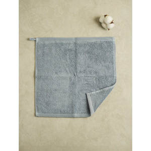 Songwol Jacquard bordado algodón toalla de mano 30x30 cm suave cuadrado azul para el hogar cocina Hotel playa viaje regalo tejido Technics - Product Image 1