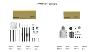 Châssis de drone en matériau composite de 10 pouces pour usage agricole, moteur haute efficacité avec fonctions de pulvérisation et de fertilisation - BROUAV - Product Image 6