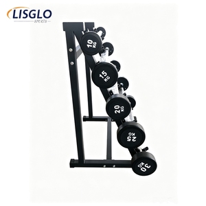 Support de rangement commercial robuste en acier pour 5 barres de musculation, support fixe pour barres droites et <span class=keywords><strong>EZ</strong></span> <span class=keywords><strong>Curl</strong></span>, équipement de gym personnalisable avec logo - Product Image 4