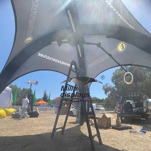 مخصص للترويج في الهواء الطلق قابل للنفخ محمول للإعلان عن القبة القابلة للنفخ من أجل الخارج الدوار العلوي - Product Image 4