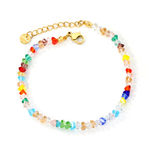 Fashion <b>Beaded</b> <b>Bracelets</b> Colorful Pearl Zinc Alloy Women's Jewelry Gift Style BR27650MG - Product Image 5