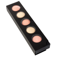 Boîte personnalisées de Macaron noir, emballage cadeau, vente en gros, boîtes