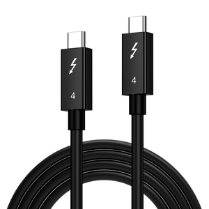 <span class=keywords><strong>C</strong></span>âble <span class=keywords><strong>Thunderbolt</strong></span> 4 <span class=keywords><strong>USB</strong></span> <span class=keywords><strong>C</strong></span> vers <span class=keywords><strong>USB</strong></span> <span class=keywords><strong>C</strong></span> tressé-Transfert de données 40Gbps Sortie vidéo 8K60Hz Charge 100W/240W Compatible avec USB4.0 - Product Image 1