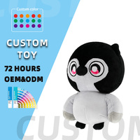 Peluche pingouin légère et adorable, adaptée à tous les âges, facile à nettoyer et à transporter.