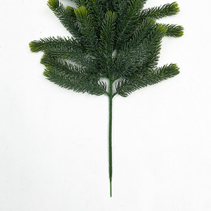 Hojas de <span class=keywords><strong>Araucaria</strong></span> de Goma Suave KH, Hojas Artificiales de Ciprés, Hojas de Abeto Brasileño, Follaje de Abeto Frío para Decoración del Hogar - Product Image 3