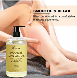Huile essentielle de lavande naturelle Kanho pour <span class=keywords><strong>massage</strong></span> de couple sensuel Relaxant Raffermissant Bienfaits de l'huile de soin du corps - Product Image 6