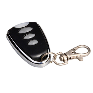 Điều khiển từ xa đa năng <span class=keywords><strong>RF</strong></span> <span class=keywords><strong>3</strong></span> nút học mã/cố định/phiên mã/sao chép mã, kèm pin và móc kim loại dùng cho cửa garage - Product Image 1