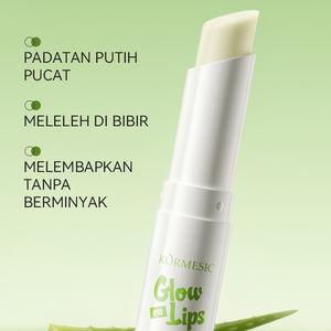 KORMESIC Bálsamo Labial de Aloe Vera Certificado por Bpom, 2.7g, Reduce las Líneas de Expresión, Hidratación Profunda, Voluminizador y Reafirmante, Tamaño Viaje - Product Image 6