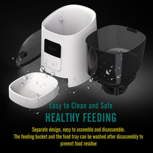 인기 있는 도매 애완 동물 용품 대용량 고양이 그릇 6L 와이파이 자동 애완 동물 피더 OEM 지능형 애완 동물 피더 - Product Image 6