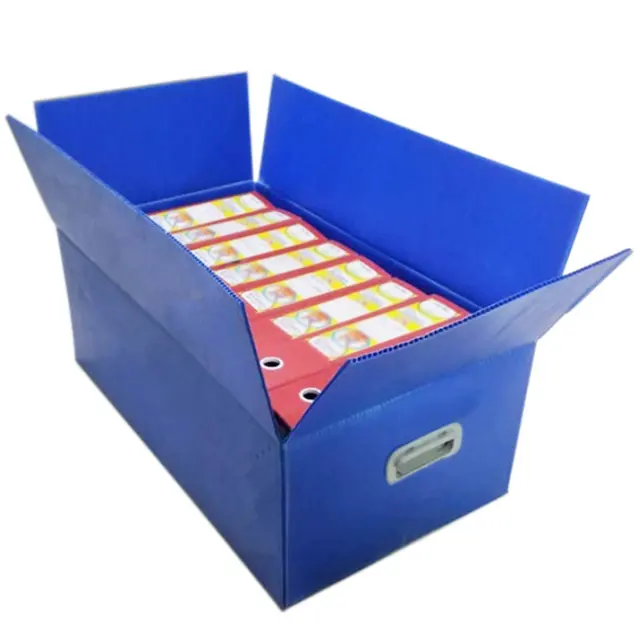 China Supplier Custom Packaging Folding Saffguard Corrugated Plastic Shipping Box
