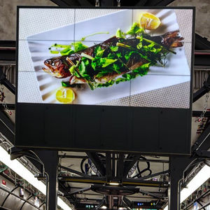 Écran vidéo mural 3X3 3X4 2X2 46'' 49'' 55'' 65'' IPS 4K LCD anti-reflet, lecteur publicitaire avec CMS intégré, comptage des personnes pour - Product Image 6