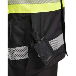 BLAKLADER - 442019779933XS Chaqueta de concha de alta visibilidad Negro/Amarillo-EAN 7330509849316 ROPA DE TRABAJO DE LA HI-VIS - Product Image 5