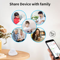 SMARSECUR MT-PD09TM Tuya Matter Thread Capteur infrarouge PIR intelligent pour détection de présence humaine, portée de détection 8M, IP20, utilisation intérieure, sensibilité moyenne