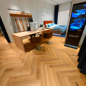 4mm 5mm Thickness Uv Coating Waterproof Wood Texture Loose Lay <strong>Vinyl</strong> Plank <strong>Flooring</strong> for Commercial - Product Image 3