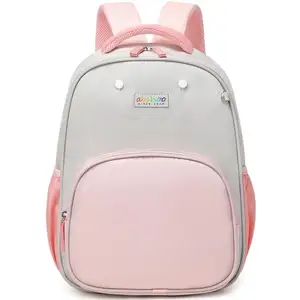 2024 New Lightweight Color Contrast Schoolbag For Girls Sweet Cute Parent-child For Student Travel Kindergarten Backpack