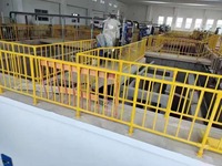 Système de garde-corps de sécurité en PRV, clôture composite anti-corrosion et antidérapante pour plateformes et escaliers