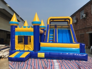 Karry thương mại màu xanh 7x6m dành cho người lớn kích thước nảy lâu đài <span class=keywords><strong>Inflatable</strong></span> bouncy nhà <span class=keywords><strong>Inflatable</strong></span> bouncers cho ngoài trời <span class=keywords><strong>Inflatable</strong></span> - Product Image 5