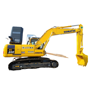 Excavadora mediana hidráulica sobre orugas de alta calidad Komatsu de segunda mano P200 de 20 toneladas, excavadora de segunda mano - Product Image 1