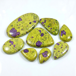 Cabochons en Agate de Quartz Dendritique Naturel de Qualité Supérieure, Formes Mixtes 30-60mm, 2-6g, Pierres Précieuses Polies en Vrac pour la Fabrication de Bijoux - Product Image 6