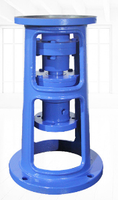 Réducteur de Cadre Standard en Acier Inoxydable Type DJ avec Accouplement pour Agitateur Vertical, Montage sur Boîte de Vitesses, Traitement Chimique