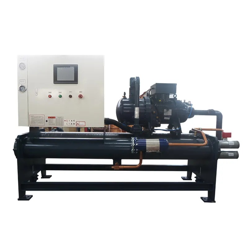 40HP~80HP 35Ton~200Ton Industrial Water Chiller Air Cooled Chiller Water Cooled Screw Chiller