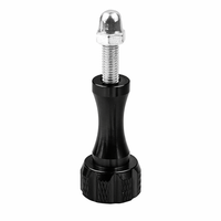 Vis de fixation à filetage long en alliage d'aluminium haute résistance et léger pour GoPro 13 12 11 10 9 Insta360 X3 X2 Support extérieur