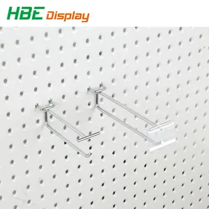 10 Pcs Shelf Grid Hook Grid Hooks Pegboard Hanger Picture Hooks Commercial  Board Ornament Hooks Retail Metal Coat Hanger Slat Board Hooks Panel Iron