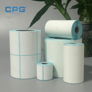 Wholesale BPA Free Waterproof 4" x 6" Direct Thermal Labels <b>Paper</b> Strong Adhesive Shipping Tags for Supermarket Delivery - Product Image 1