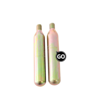 Cartouche de CO2 de recharge 33gr pour gilet de sauvetage en acier 24g 33g 17g 55g 60g Kit de réarmement automatique de gilet de sauvetage gonflable Cylindre de gaz CO2 AR
