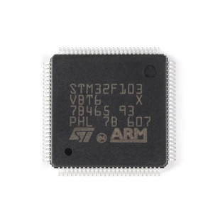 Microcontrolador MCU STM32F103VBT6 LQFP-100 ARM Cortex-M3 de 32 bits, nuevo y original - Product Image 1