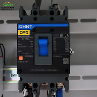 Tableau de distribution électrique principal industriel 160A entièrement assemblé avec protection RCBO pour équipement d'usine de glace commerciale