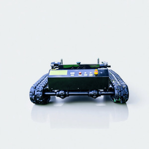 1000 Tank-<b>Tracked</b> Self Propelled Cordless Remote-Control Lawn Mower Flat Blade Industrial Grade for & Orchard Maintenance 1000 <b>T</b> - Product Image 1