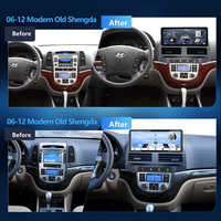 Lecteur multimédia Android Meihua 12.3 pouces système audio de voiture à écran tactile ultra-mince pour Hyundai Shengda 06-12 lecteur CD 1 an