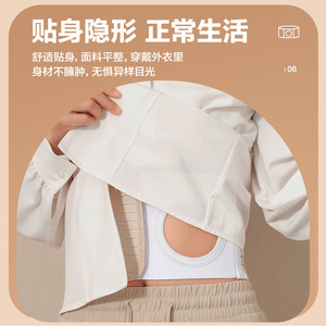 Stoma Abdominal Binder Elastic Waist <b>Support</b> Breathable Postoperative Care <b>Belt</b> <b>For</b> Stoma Protection And <b>Hernia</b> Prevention - Product Image 2