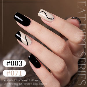 Grosir XEIJAYI 15ml Cat Kuku Gel UV Tahan Lama untuk Seni Kuku Logo Kustom Gaya Prancis Vegan Non-Toksik Pengeringan LED Penggunaan Profesional - Product Image 6