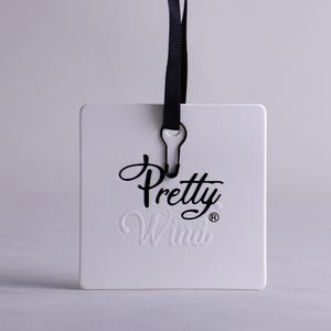 Tùy Chỉnh 3D Nhỏ Vuông Quần Áo Treo Thẻ Ăn Mặc Giày Giấy Treo Thẻ Biểu Tượng Tùy Chỉnh In Thẻ Cho Hàng May Mặc - Product Image 3