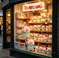 Peluche OEM de haute qualité en tissu doux pour enfants, idéale comme cadeau promotionnel d'entreprise
