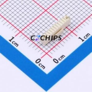 BX-0.8-10PLT Wire-to-Board Pin Header SMD,P=0.8mm Connector 1x10P 0.8mm Vertical Mount 10P - Product Image 2