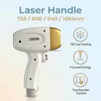 Appareil d'épilation laser à diode 4 ondes CE médical 3000W professionnel 808nm, équipement de beauté laser à diode avec refroidissement cutané par glace